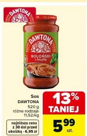 Sos boloński z bazylią