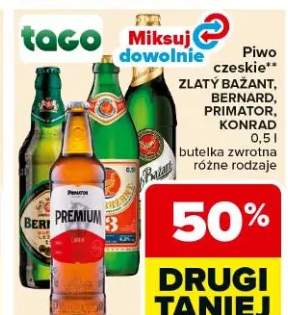 Piwo czeskie Zlaty Bażant