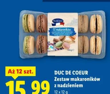 Zestaw makaroników z nadzieniem