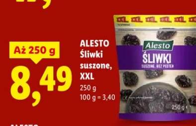 Śliwki suszone, XXL