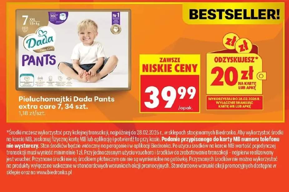 Pieluchomajtki Pants extra care 7