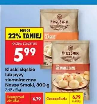 Kluski śląskie lub pyzy ziemniaczane