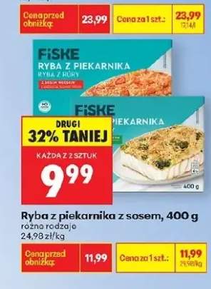 Ryba z piekarnika z sosem