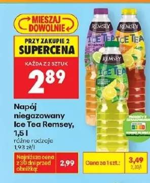 Napój niegazowany Ice Tea cytrynowy