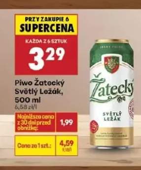 Piwo Svetlý Ležák