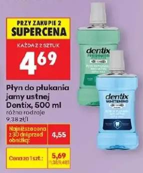 Płyn do płukania jamy ustnej Fresh Breath różne rodzaje
