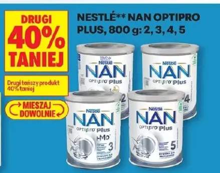 Mleko modyfikowane Nan Optipro Plus 2, 3, 4, 5