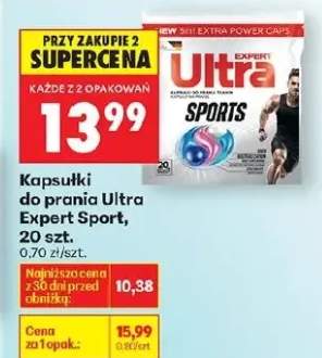 Kapsułki do prania Ultra Expert Sport