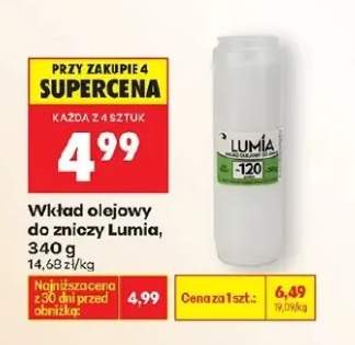Wkład olejowy do znicza