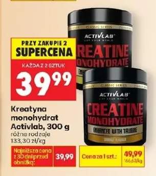 Kreatyna monohydrat różne rodzaje