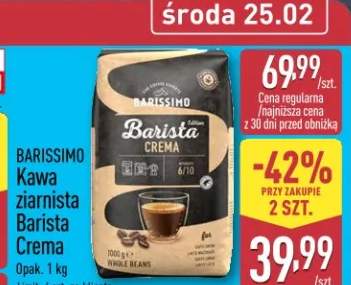 Kawa ziarnista Barista Crema