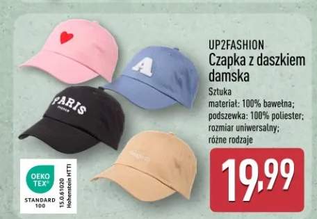 Czapka z daszkiem damska