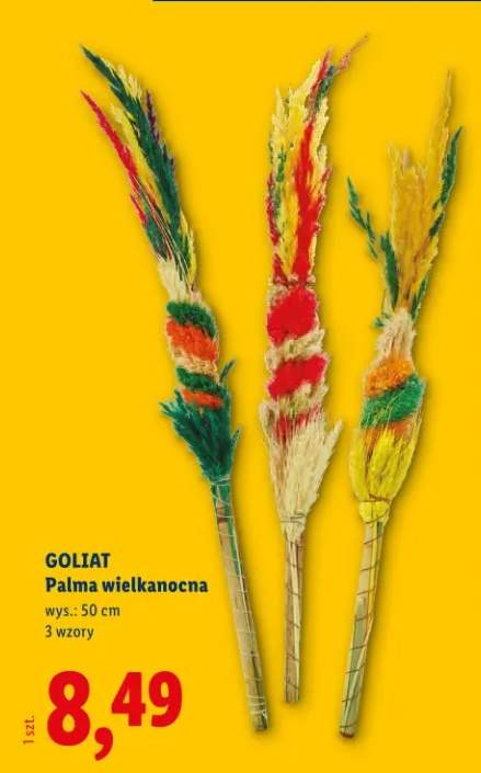 Palma wielkanocna Goliat