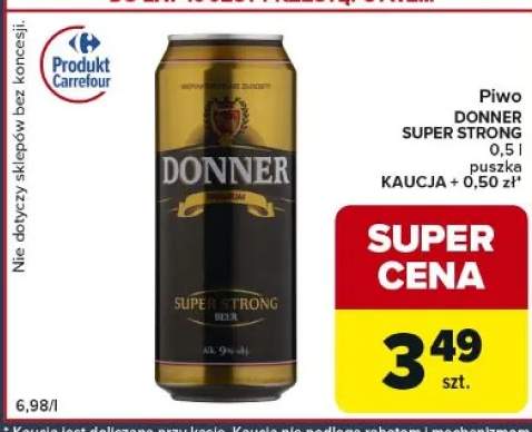 Piwo Super Strong puszka