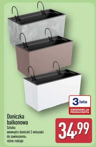 Doniczka balkonowa