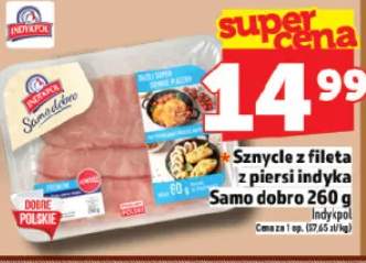Sznycle z fileta z piersi indyka Samo dobro
