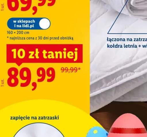 Kołdra na 4 pory roku 160×200cm