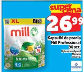 Kapsułki do prania Mill Professional 30 szt.