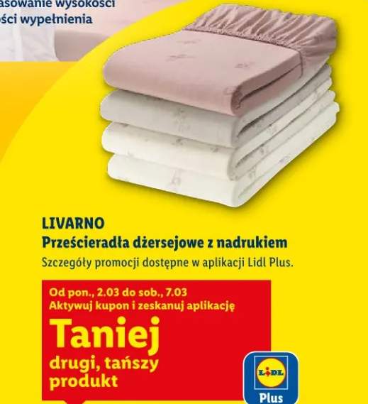 Prześcieradło dżersejowe z nadrukiem