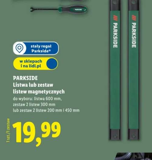 listwa  magnetyczna warsztatowa