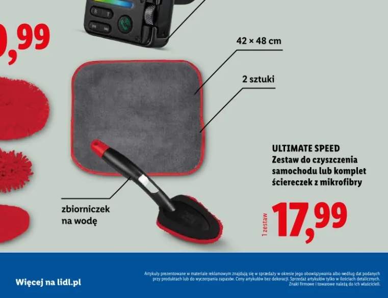 Zestaw do czyszczenia samochodu lub komplet ściereczek z mikrofibry