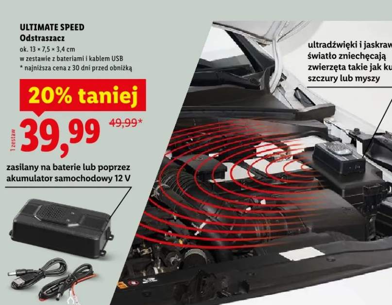 odstraszacz zwierząt