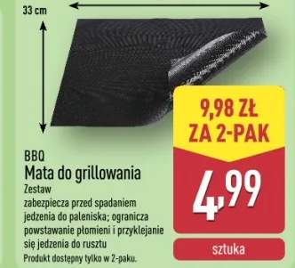 Mata na ruszt grilla