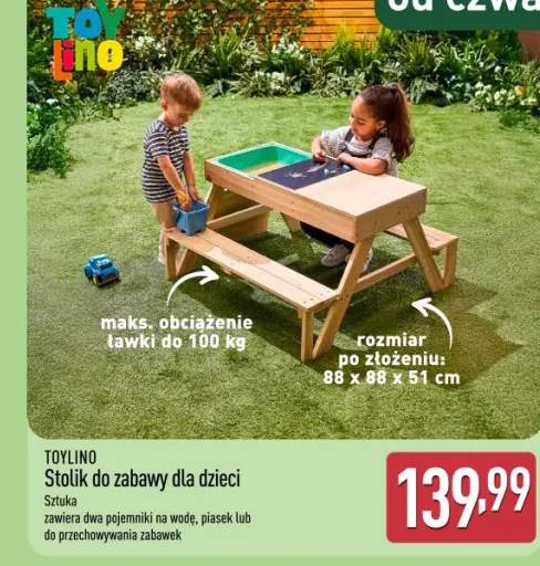 Stolik do zabawy dla dzieci