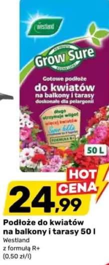 Podłoże do kwiatów na balkony i tarasy