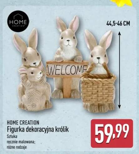 Figurka dekoracyjna królik