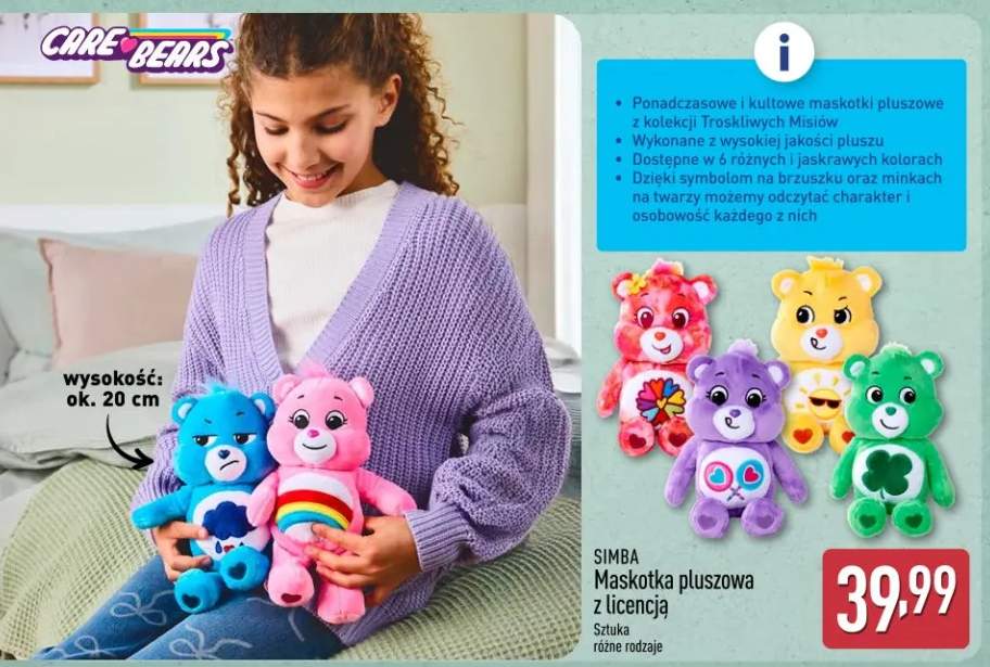 Maskotka pluszowa z licencją