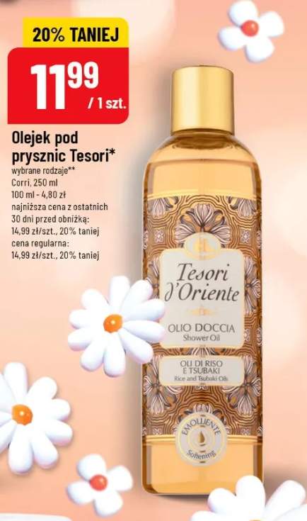 Olejek pod prysznic wybrane rodzaje Corri