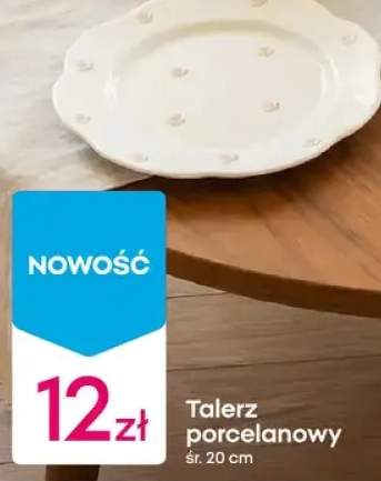 Talerz porcelanowy