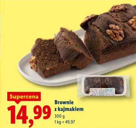 Brownie z kajmakiem