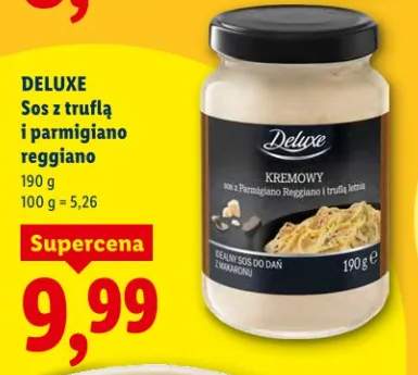 Sos z truflą i parmigiano reggiano