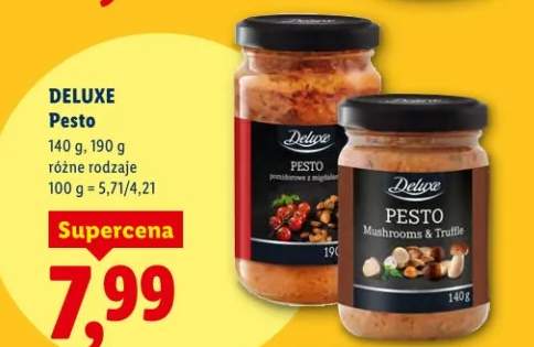 Pesto różne rodzaje