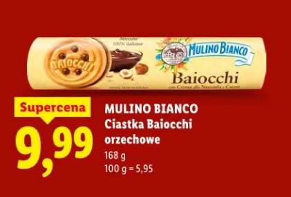 Ciastka Baiocchi orzechowe