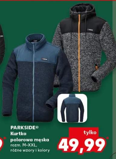 Kurtka polarowa męska