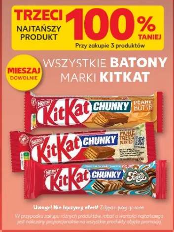 Batony marki KitKat