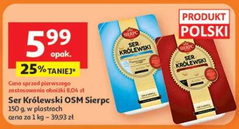 Ser Królewski OSM Sierpc w plastrach