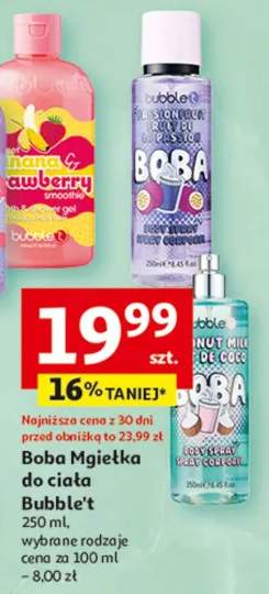 Boba Mgiełka do ciała Bubble't
