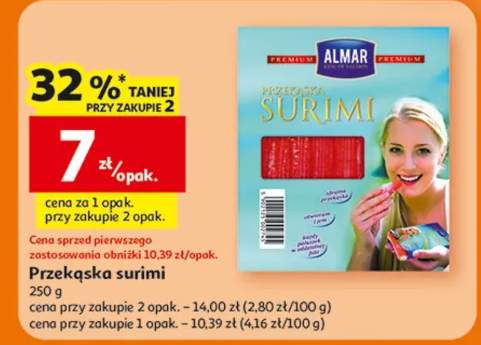 Przekąska surimi