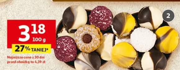 Ciastka mix marmurki, eklerki, pychotka lub śnieżynki luzem lub w opakowaniu