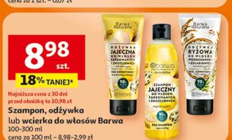 Szampon, odżywka lub wcierka do włosów