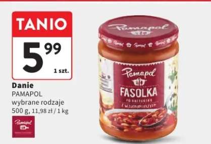 Danie fasolka w pomidorach