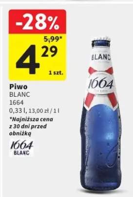Piwo Blanc 1664