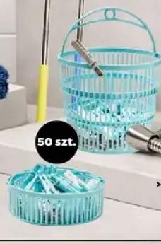 Klamerki do prania z koszyczkiem
