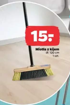 Miotła z kijem 120 cm