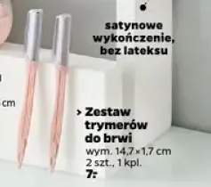 Zestaw trymerów do brwi, 2 szt.