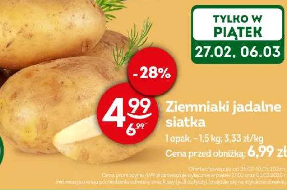 Ziemniaki jadalne siatka